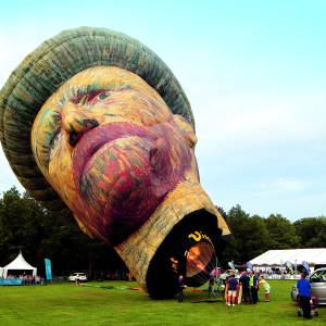 Ballooning trekt veel publiek met bijzondere creaties zoals Van Gogh