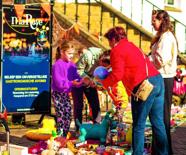 Bourgondische Markt met kinderrommelmarkt