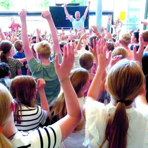 Feestelijke onthulling: kernwaarden in beeld!