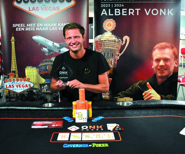 Chris Lohuis uit Oldenzaal kwalificeert zich voor finale ONK Poker